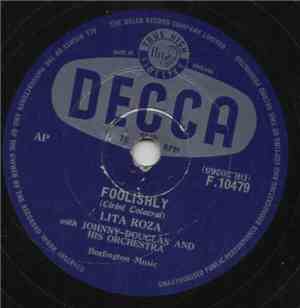 Lita Roza - Foolishly / Tomorrow