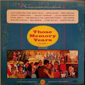 Various - Those Memory Years Volume 1