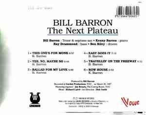 Bill Barron - The Next Plateau