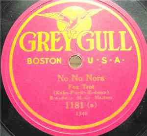Broadway Music Masters / Bostonian Syncopators - No No Nora / Stingo Stungo