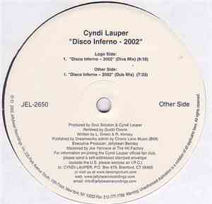 Cyndi Lauper - Disco Inferno 2002