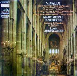 Vivaldi - Mady Mesplé, Jane Berbié, Orchestre De Chambre De Toulouse, Louis ...