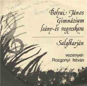Bolyai János Gimnázium Lány- És Vegyeskara - Bolyai János Gimnázium Lány- É ...