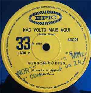 Gerson Cortes - Apaga A Luz / Não Volto Mais Aqui