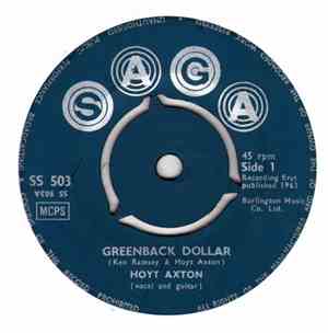 Hoyt Axton - Greenback Dollar