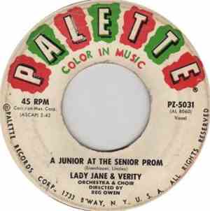 Lady Jane & Verity - A Junior At The Senior Prom / Slow Rock