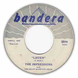 The Impressions With The Riley Hampton Combo - Listen / Shorty's Got To Go