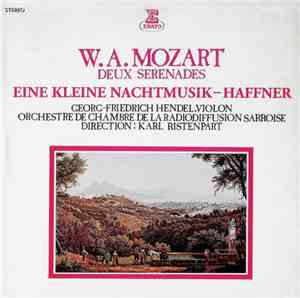 W.A. Mozart : Georg-Friedrich Hendel, Orchestre De Chambre De La Radiodiffu ...