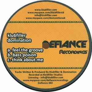 Klubfiller & Domination - Feel The Groove