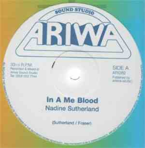 Nadine Sutherland / Mad Professor - In A Me Blood / ﻿Tribal Beat Dub