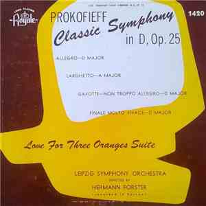 Prokofieff / Leipzig Symphony Orchestra Directed By Hermann Forster - Class ...