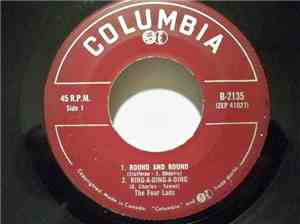 The Four Lads - Round And Round / Ring-A-Ding-A-Ding / I'm Sticking With Yo ...