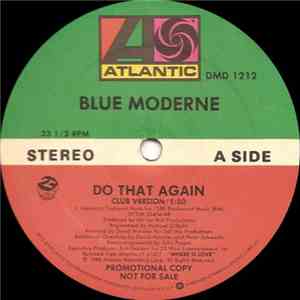 Blue Moderne - Do That Again