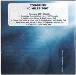 Congress - 40 Miles 2007