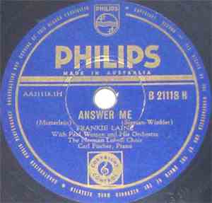 Frankie Laine - Answer Me / Blowing Wild (The Ballad Of Black Gold)