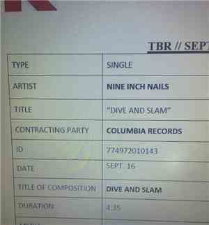 Nine Inch Nails - Dive And Slam