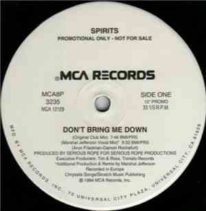 Spirits - Don't Bring Me Down