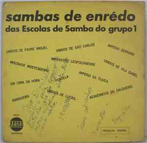 Various - Sambas De Enrêdo Das Escolas De Samba Do Grupo 1