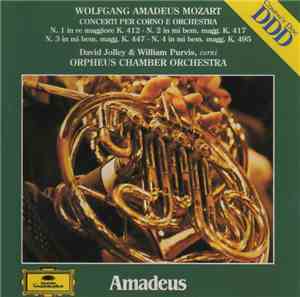 Wolfgang Amadeus Mozart - Konzerte Für Horn Und Orchester