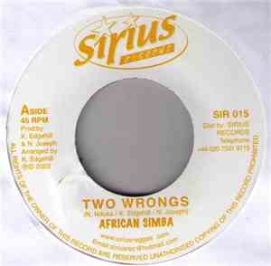 African Simba - Two Wrongs