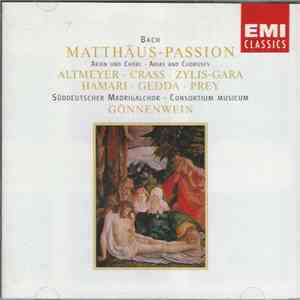 Bach, Süddeutsche Madrigalchor, Consortium Musicum, Wolfgang Gönnenwein - M ...