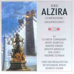Giuseppe Verdi, Chor Und Orchester Des Reichssenders Berlin, Elisabeth Schw ...