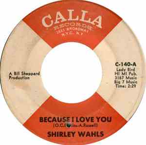 Shirley Wahls - Because I Love You