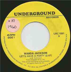 Wanda Jackson - Let's Have A Party / Mean, Mean, Man