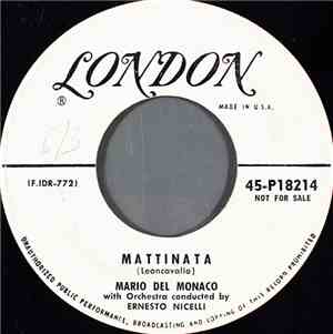 Mario Del Monaco - Mattinata