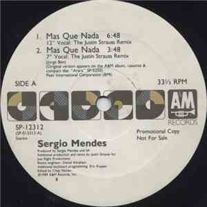 Sergio Mendes - Mas Que Nada - Justin Strauss Remixes