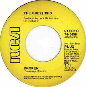 The Guess Who - Broken / Albert Flasher