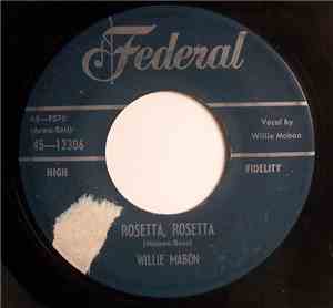 Willie Mabon - Rosetta, Rosetta / Light Up Your Lamp