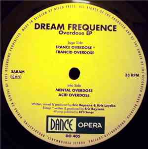 Dream Frequence - Overdose EP