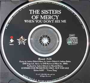 The Sisters Of Mercy - When You Don't See Me