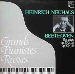 Heinrich Neuhaus, Beethoven - Sonates Op. 27/2, 78, 109, 110