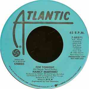 Nancy Martinez - For Tonight