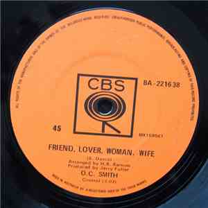 O. C. Smith - Friend, Lover, Woman, Wife / I Taught Her Everything She Know ...