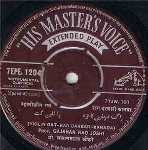Prof. Gajananrao Joshi - Violin Solo