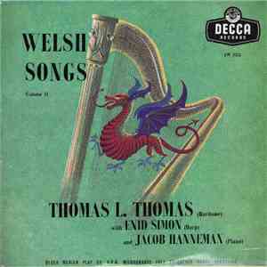 Thomas L. Thomas - Welsh Songs Volume 1