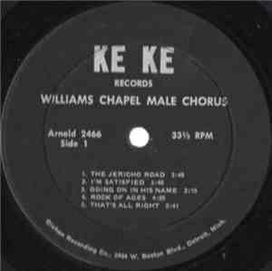Williams Chapel Male Chorus - The Jericho Road