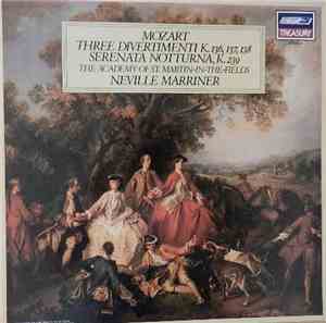 Mozart - The Academy Of St. Martin-in-the-Fields - Neville Marriner - Three ...