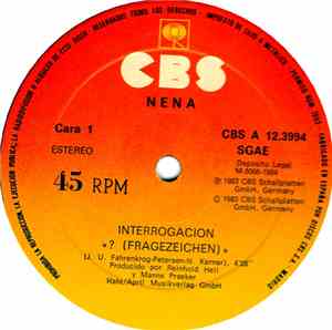 Nena - ? (Fragezeichen) Interrogación
