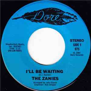 The Zanies - I'll Be Waiting / Just Another Day In Old L.A.
