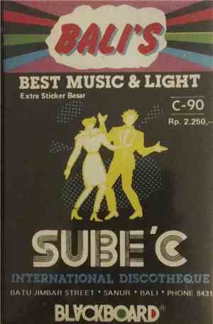 Various - Bali's Best Music & Light - Sube'c International Discotheque