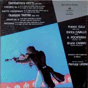 Franco Gulli - Giambattista Viotti / Giuseppe Tartini