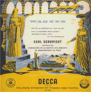 Carl Schuricht, Wagner, Paris Conservatoire Orchestra - Prelude & Liebestod ...