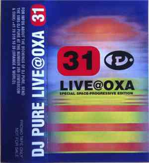 DJ Pure - #31 Live @ Oxa (Special Space-Progressive Edition)