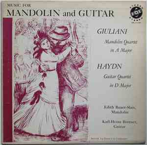 F.G. Giuliani / Haydn - Edith Bauer-Slais, Karl-Heinz Böttner - Music For M ...