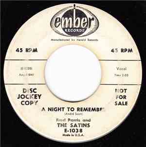 Fred Parris And The Satins - Night To Remember