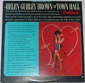 Helen Gurley Brown - At Town Hall